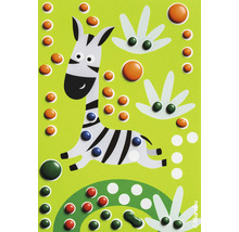 Marabu Kids Window Color Malvorlage Zebra