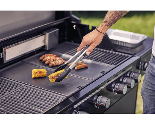 Grillzange Aus Metall – 30 Cm, Multifunktional Für Kohle, Grillgut & Müll, Hitzebeständig