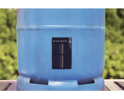 Gasflasche mit Füllstandsanzeige