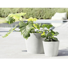 Blumentopf Ecopots Amsterdam Kunststoff Ø 27,3 cm 30 x 30 x 25,4 cm weiß