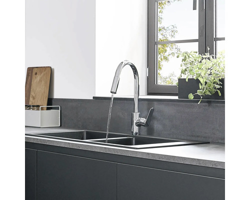 Hansgrohe Focus N Waschtischarmatur – Chrom, Einhebel, Einloch-Montage, Made In Germany