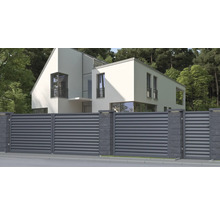 Zaunelement POLBRAM Klaudia 200 x 120 cm RAL 7016 anthrazit