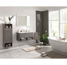 Midischrank FACKELMANN B.Paris BxHxT 402 x 1257 mm x 320 mm Frontfarbe cubanit grey matt 77435