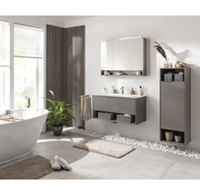 Midischrank FACKELMANN B.Paris BxHxT 402 x 1257 mm x 320 mm Frontfarbe cubanit grey matt 77436