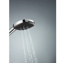 Handbrause mit laufendem Wasser