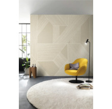 Digitaldruck Vlies 366792 Schöner Wohnen Grafik beige 5-tlg. 265 x 300 cm