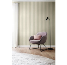 Vliestapete 600742 Schöner Wohnen Streifen beige