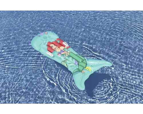 Aufblasbare Luftmatratze im Meerjungfrauendesign im Schwimmbad