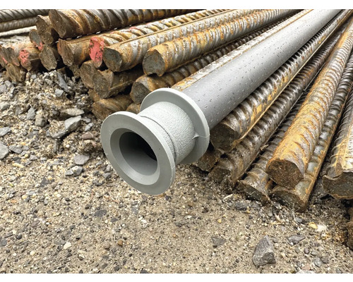 Bewehrungsstahl mit Abstandhalter