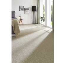 Teppichboden Velours Ines beige FB91 400 cm breit (Meterware)