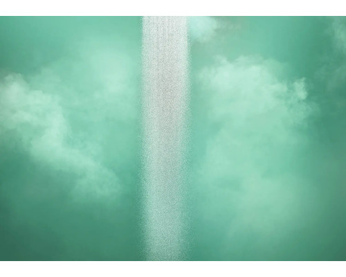 Wasserstrahl im Himmelsdesign