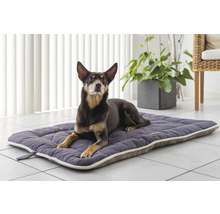 Schmutzmatte beeztees Nano Canvas Sleeper Cush 89 x 60 cm grau Mikrofaser, Microfaser
