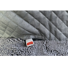 Schmutzmatte Dirty Dog Autodecke112 x 89 cm grau Mikrofaser, Microfaser