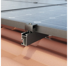 Montageschiene für PV-Module Aluminium schwarz eloxiert 70x37 mm Länge 1200 mm-thumb-4