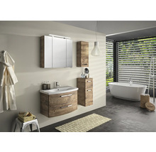 Jungborn Spiegelschrank VENTITRE 80 x 17 x 70,3 cm eiche ribbeck 3-türig J850.698050