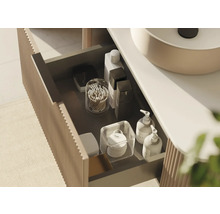 Waschtischunterschrank Differnz OLLE BxHxT 90 x 39 cm x 45,5 cm Frontfarbe eiche 36.012.41