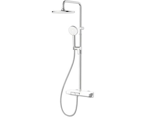 Duscharmatur mit Kopf- und Handbrause