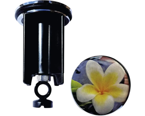 The Home Fusion Waschbeckenstöpsel 45 Mm – 2er-Set, Weiß | Mit Metallhaken Für Badewanne & Becken