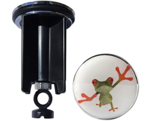 Excenterstopfen Frosch 19083 1 Ablaufgarnitur mit Froschmotiv