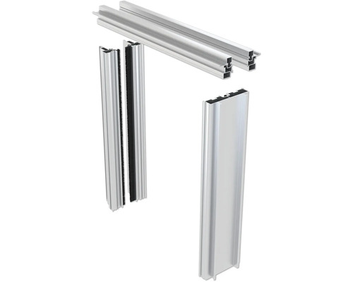 Knauf Pocket Kit EASY Aluminium-Spachtellaibung für Glastürblätter (CW 75 mm) Aluminiumrahmen für Insektenschutzgitter