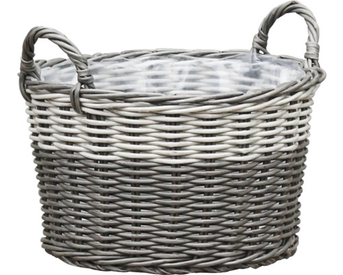 Korb aus Weide mit Griffen
