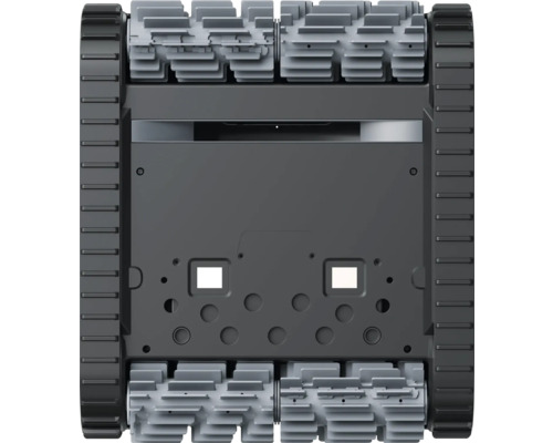 Raupenfahrwerk eines Mähroboters