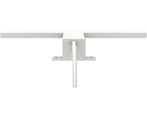 Weiße Spiegelleuchte mit Kabel