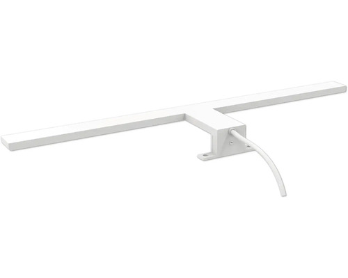 Weiße LED Spiegelleuchte mit Anschlusskabel