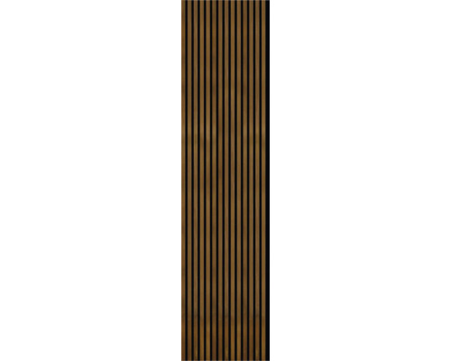 Akustikpaneel Thermo Fichte/Kiefer 2400 x 572 x 18 mm Holzpaneel mit Lattenstruktur für Wand- und Deckenverkleidung