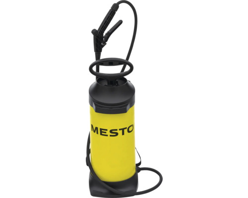 Gelbe Mesto Druckspritze für Gartenarbeiten