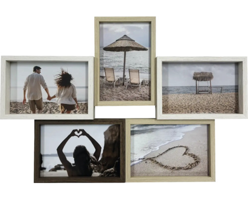 Gerahmtes Bild Nature Love 5er-Set 44x30 cm