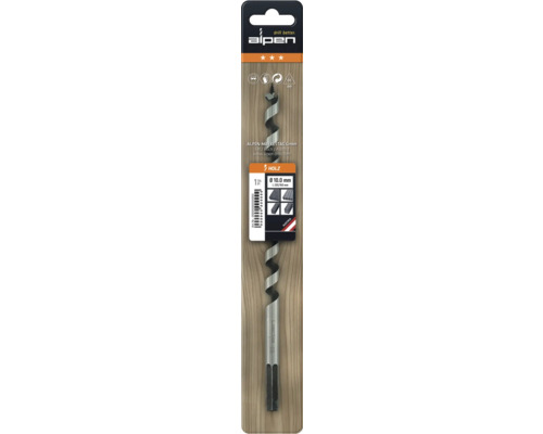 Alpen Holzbohrer mit einem Durchmesser von 10 Millimeter in Verpackung