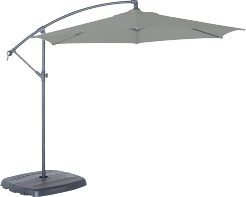 Freiarm-Sonnenschirm mit Ständer für den Garten