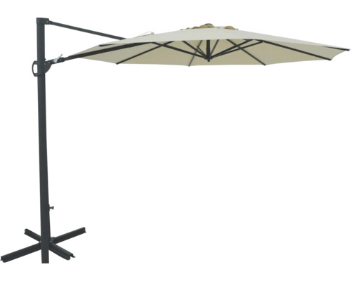 Freiarm-Sonnenschirm mit Fuß