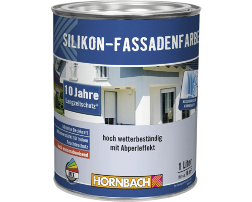 HORNBACH Silikon Fassadenfarbe im Wunschfarbton mischen lassen