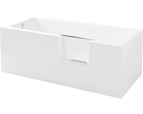 Rechteckige Badewanne mit Badewannentür