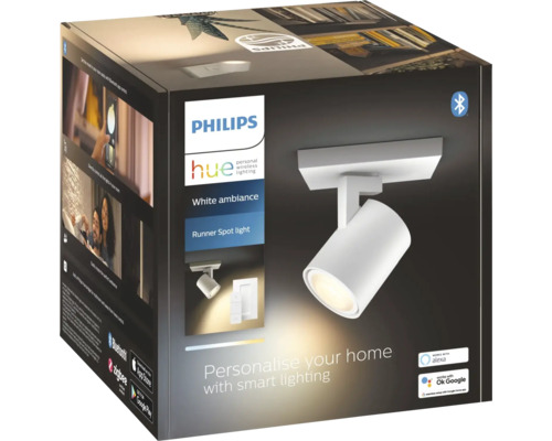 Verpackung einer Philips Hue Runner Spot Light