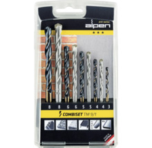 Alpen CombiSet TM 9/1 Bohrerset mit verschiedenen Bohrerdurchmessern in Kunststoffverpackung