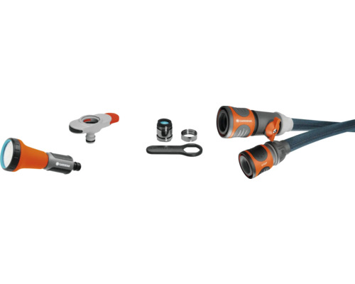 Textilschlauch GARDENA Liano Xtreme Ø 13 mm (1/2"), 10 m Gardena Anschlussteile und Gartenschlauch Set für die Bewässerung