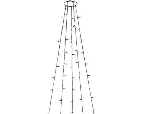 LED Baummantel Konstsmide Ring Ø 11 cm Globes 200er bernstein