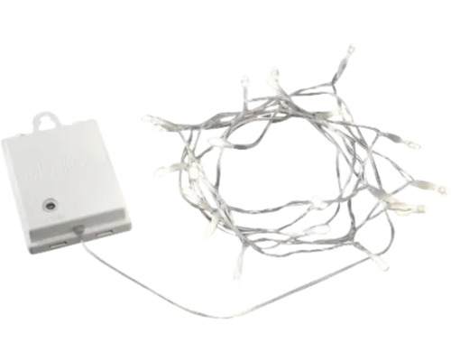 LED Lichterkette Konstsmide 1,9 m 20 LEDs Lichtfarbe warmweiß batteriebetrieben inkl. 6 Stunden Timer Batteriebetriebene Lichterkette