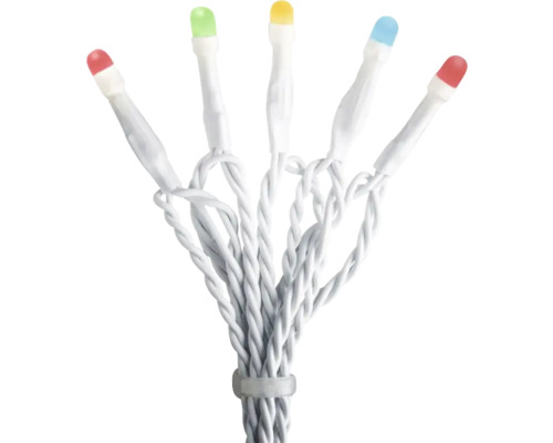 LED-Lichterkette mit farbigen Lichtern