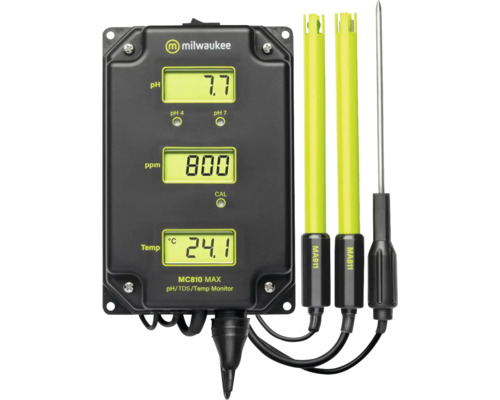 Milwaukee Logo MC810 MAX pH-TDS-Temperaturmesser
