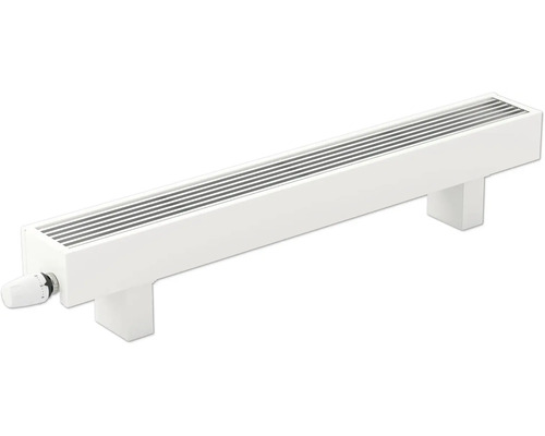 Licon Heat Standkonvektor KORALINE Optimal LKO H 250 x L 700 x T 230 mm weiß Flachheizkörper mit Thermostatventil für Heizung