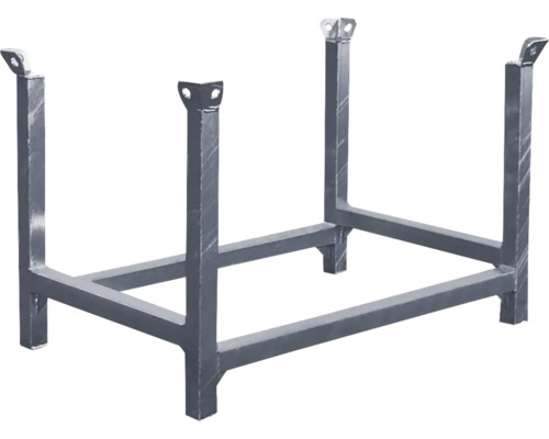 GS geprüfte Palette 1050 mm x 680 mm DP Flachpaletten geeignet 1080 mm x 680 mm x 830 mm Leere Lagerbühne aus Metall