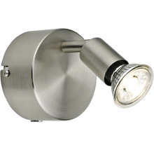 Wandleuchte aus Metall mit verstellbarem Spot