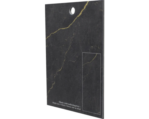 Muster einer schwarzen Marmorfliese mit goldfarbenen Adern