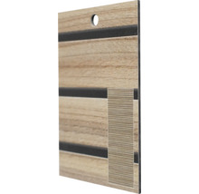 Musterplättchen DecoDesign für Duschrückwand 105x148 mm Lärche Japandi horizontal