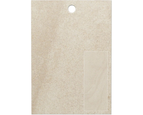 Musterplättchen DecoDesign für Duschrückwand 105x148 mm Sandstein beige