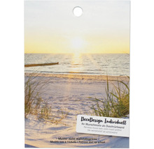 Deco Design Individuell Duschwand mit Strandmotiv